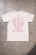 VizzioClothing ”I Will not die sober” white