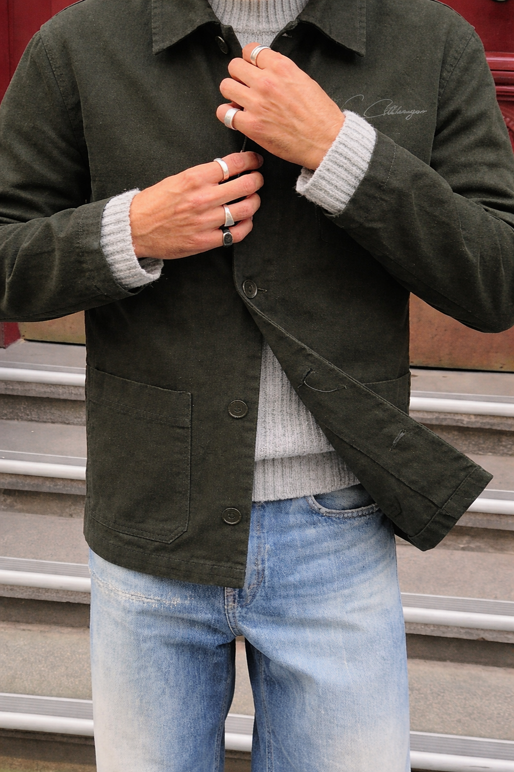 VizzioClothing Night Khaki Overshirt