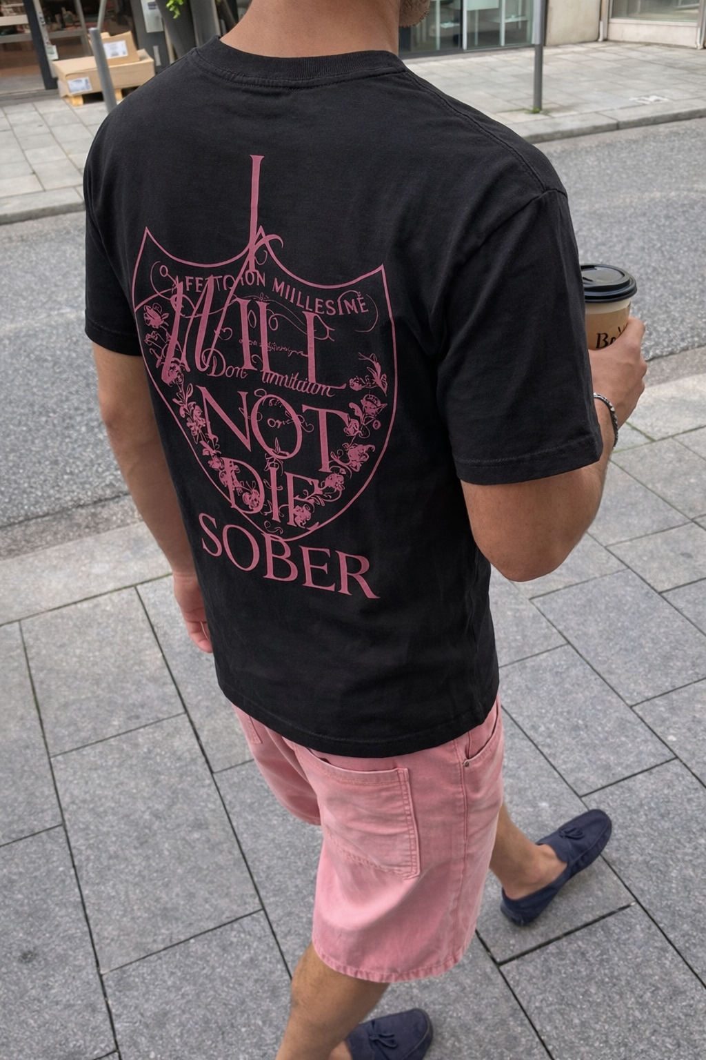 VizzioClothing ”I Will not die sober” black